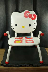 [昭和] サンリオ 日本製 ハローキティ 乳幼児用いす ぬいぐるみ用いす チェアー 椅子