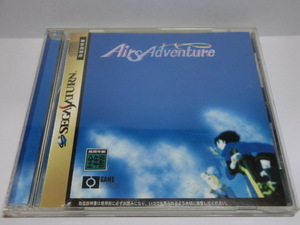 ジャンク SEGA SATURN セガサターン Airs Adventure エアーズアドベンチャー 1996年製 当時物 帯無 動作未確認 当時物 絶版品 現状品