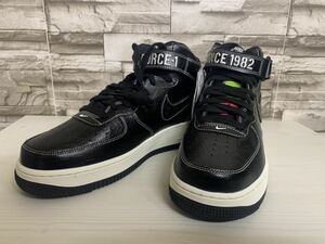 NIKE AIR FORCE 1 MID 07 LV8 27.0cm ナイキ エアフォース AF1 スニーカー ミドルカット ブラック