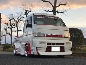 ハイゼットトラック　ジャンボ　S210P　前期　ワイパーガード　ハロースペシャル　HIJETTRUCK　Hellospecial