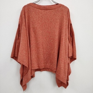 45R/45rpm ギマKNIT NO SLEEVE TOP 定価25300円 ノースリーブ ニット レッド フォーティーファイブアールピーエム 4-0609M 234823