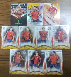 Topps Chrome UEFA EURO 2024 スペイン代表セット