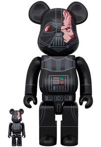 be@rbrick Darth Vader Damage Ver. (Obi-Wan Kenobi Ver.) 100% & 400%ベアブリック ダース ベイダー ダメージ オビ ワン ケノービ