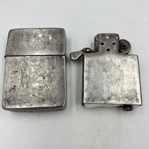 【希少品】ジッポー ZIPPO ライター 1941年後期～1942年初期 4バレル ラウンドコーナー ブラッククラックル エラー品 ビンテージ