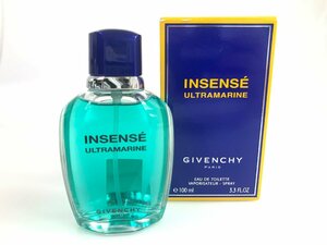 満量　ジバンシィ　GIVENCHY　INSENSE ULTRAMARINE　アンサンセ ウルトラマリン　オードトワレ　スプレー　100ml　YK-5928