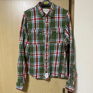 abercrombie＆fitch長袖シャツLサイズ