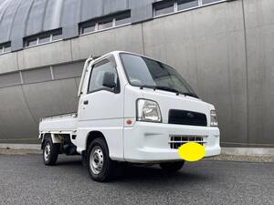 ◆超お買い得価格◆車検令和９年１月迄◆タイベル・ファンベルト交換済◆無事故・実走行◆稀少４WD・５速マニュアル◆サンバートラック◆◆