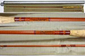 ☆ Vince Cummings Custom Glass Rod ”The Supelite I” FL-460 6ft 2P1T 3/4wt ☆ レアなカミングスのグラスロッド ☆