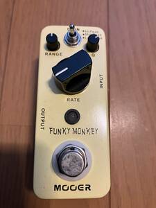 【ジャンク】Mooer Funky Monkey ムーア― ファンキーモンキー オートワウペダル ギターエフェクター