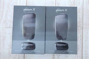 6-3844A/ploom x 電子タバコ パルームX 2点セット