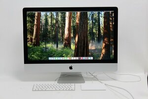 Apple アップル iMac Retina 5K 27インチ 20年製 A2115 CORE i5 RAM8GB AMD Radeon Pro 5300 HDD1TB 初期化済み 動作〇 10-H011Z/1/180