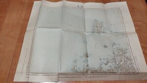 唐津 古地図　明治39年　佐賀県　戦前明治大正古書和書古本　　NA