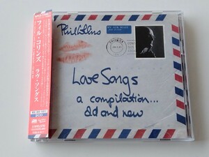 【美品】フィル・コリンズ Phil Collins / Love Songs 帯付2CD WPCR11946/7 04年バラードベスト,見つめて欲しい,甘い囁き,One More Night,