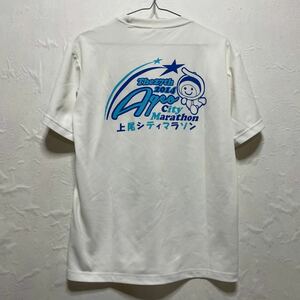 MIZUNO ミズノ 上尾 AGEO シティマラソン Tシャツ 2014 Lサイズ ドライTシャツ スポーツTシャツ 速乾 半袖 白 ホワイト