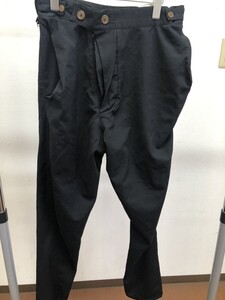 Vivienne Westwood MAN 変形型　パンツ　46サイズ　イタリア製　青山旗艦店購入　ヴィヴィアンウエストウッド