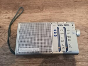 Panasonic パナソニック RF-U150 AM FM 2-BAND RECEIVER コンパクトラジオ 中古現状品 k1531