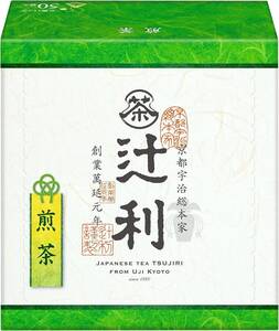 辻利 煎茶 三角ティーバッグ 50P 2グラム (x 50)