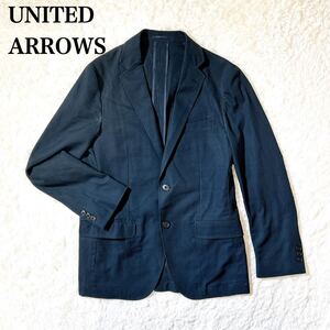 UNITED ARROWS ユナイテッドアローズ グリーンレーベルリラクシング テーラードジャケット S 濃紺 春夏 メンズ C62417-97