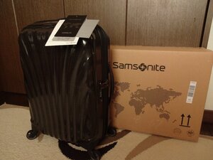 【サムソナイト Samsonite】 コスモライト3.0 (CosmoLite 3.0) スピナー55 ブラック 36L 機内持ち込みサイズ★美品!!★