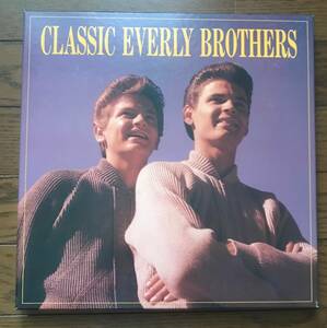 ３枚組 / THE EVERLY BROTHERS / CLASSIC EVERLY BROTHERS / 独盤 / BEAR FAMILY / LPサイズBOX / 美品 / 廃盤 / エヴァリー・ブラザーズ