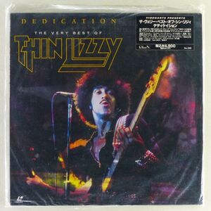 ●LD/レーザーディスク シン・リジィ「DEDICATION THE VERY BEST OF THIN LIZZY」1991年 帯付き ラベル付きの外袋あり Phil Lynott