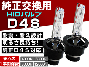 N-ONE(エヌワン) JG1/2■大光量ヘッドライト ロービーム D4S 純正交換HIDバルブ 1年保証