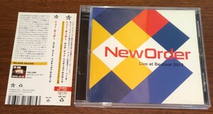 ニュー・オーダー ライヴ・アット・ベスティヴァル 2012 旧規格帯付国内盤中古CD NEW ORDER Live At Bestival 2012 joy division BRC-385