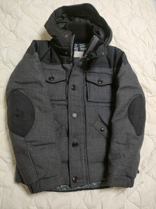 3-3 1円~ MONCLER REPUBLIQUE モンクレール リパブリック チェックナウタグ付 並行輸入海外正規品 本物 2,3回着用 綺麗 ハイブリッド