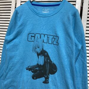 AXAY 1スタ 水色 エロ スウェット ガンツ GANTZ アニメ ムービー 90s 00s ビンテージ アメリカ 古着 ベール 卸 仕入れ kg