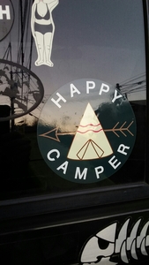 happy camper ステッカー防水