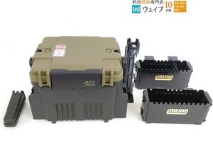 明邦 メイホー VS-7080N タックルボックス、BM-250 Light・サイドポケット BM-120 ※注あり・ルアーホルダーBM付き