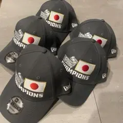 【希少グレー5個セット送料込】WBC2023 Japan優勝記念キャップ