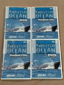 AEON KIDS イーオンキッズ English Ocean Blue CD&DVDセット