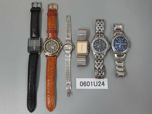 0601U24　時計　腕時計　ジャンク品　おまとめ　TECHNOS　RADO　WIRED　ORIENT　ELGIN　