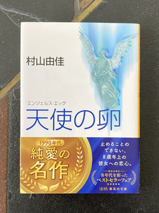 ◆ 天使の卵　村山由佳 ◆集英社文庫 エンジェルス・エッグ 小説 映画化 純愛 ベストセラー *解説/村上龍 ラブストーリー