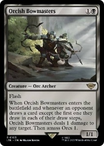 MTG オークの弓使い/Orcish Bowmasters 英語版