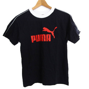 プーマ 半袖Ｔシャツ トップス ロゴT スポーツウエア 未使用品 キッズ 男の子用 160サイズ ネイビー PUMA