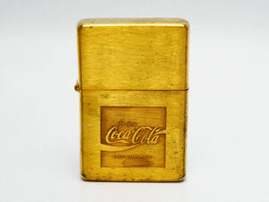 未着火 古いZippo コカコーラ 1989年製 PAT.2032695 Coca-Cola オイルライター ジッポー コレクション コカ・コーラ ジッポ