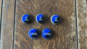 ★ジーマ マグネット / ZIMA Magnet /ノベルティ / 王冠マグネット５個セット★送料無料★