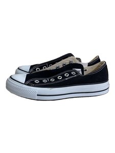 CONVERSE◆ローカットスニーカー/24cm/BLK