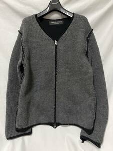 AD2002 COMME des GARCONS HOMME PLUS ZIP CARDIGAN M (M-17-20)