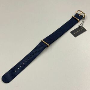 ダニエルウェリントン DW Daniel Daniel Wellington ナイロンベルト NATOベルト 20mm 時計ベルト 替ベルト 交換ベルト ネイビー