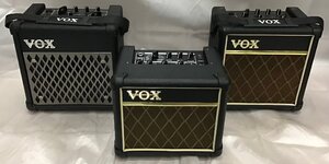 管理番号=b0800339【中古】VOX ギターミニアンプ３個セット（・DA5 ・MINI3 ・DA5 Classic ）JUNK ジャンク 現状渡し