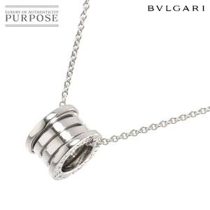 ブルガリ BVLGARI ビーゼロワン ネックレス 40cm K18 WG ホワイトゴールド 750 B-ZERO1 Necklace 90255846