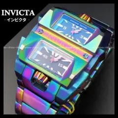 圧倒的重厚感★人気のレインボーカラー INVICTA AKULA 41712