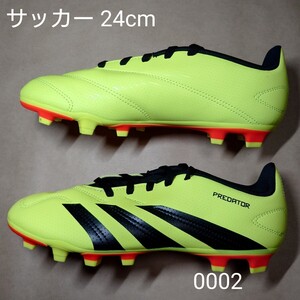 サッカースパイクシューズ 24cm アディダス adidas PREDATOR CLUB FxG 0002