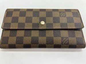 LOUIS VUITTON 長財布 ブラウン系