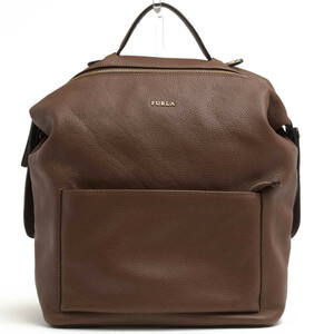 FURLA フルラ リュック Dafne Avatar Backpack ダフネ 牛革 2WAY トートバッグ シボ革 シュリンクレザー