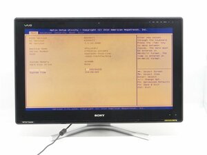 中古 一体型パソコン　SONY　VPCL249FJ　COREi7　2670QM 2.2GHZ メモリ4GB　BIOSまで表示　　ジャンク品　　送料無料