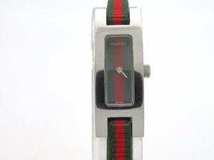 1円◆稼働◆ グッチ 3900L シェリーライン クオーツ レディース 腕時計 N24209
